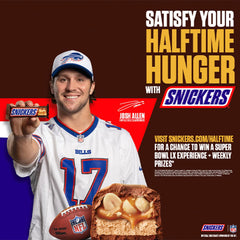 Snickers Milk Chocolate, Peanut Butter, & Almond Candy Bars Fun Size Variety Pack, Party Size - 24.02oz/35ct Bulk Bag