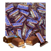 Snickers 1 LB Original Fun Size Rich Milk Chocolate with Creamy Caramel Center Bulk Packaging - Great for Schools, Offices, Home & More!