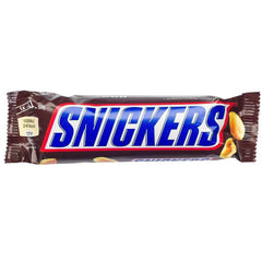 Snickers 12  Pack Full Size Single Chocolate Candy Bar 1.86oz Each Bulk Packaging